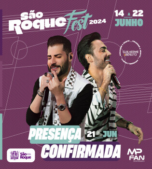 São  Roque  Fest  2024 - Guilherme e Benuto
